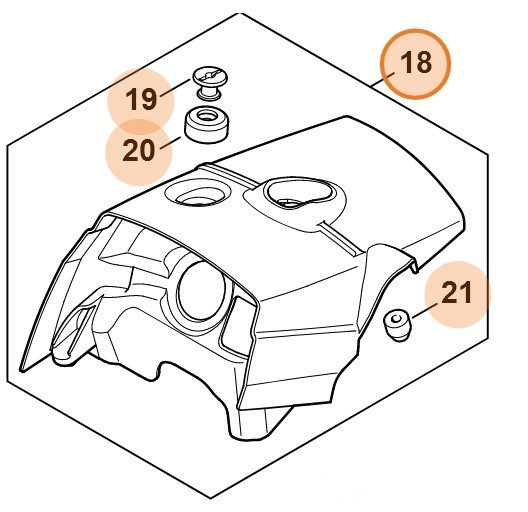 Кожух STIHL 11440801600