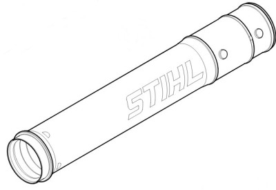 Труба воздуходувки (42447015400)