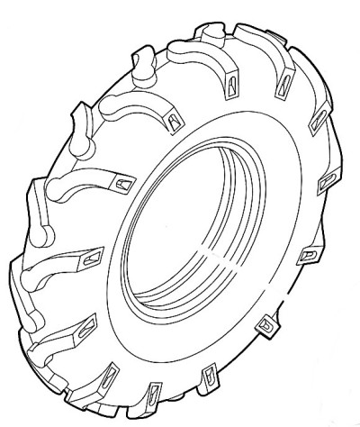 Покришка колеса STIHL (62517118801) Покришка колеса STIHL (62517118801)