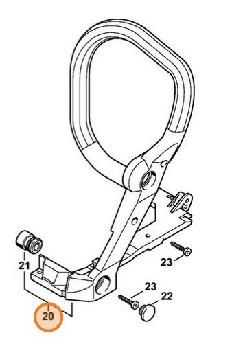 Трубчата рукоятка STIHL 11277901700