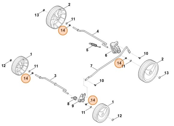 Нажимная пружина (63117642400)