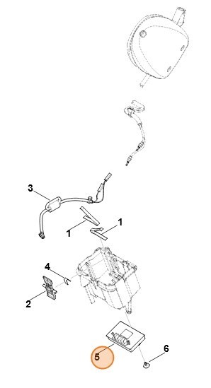 Модуль электронной системы (63204301415)
