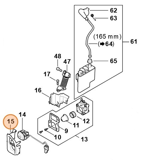 Діафрагма STIHL 11474321700