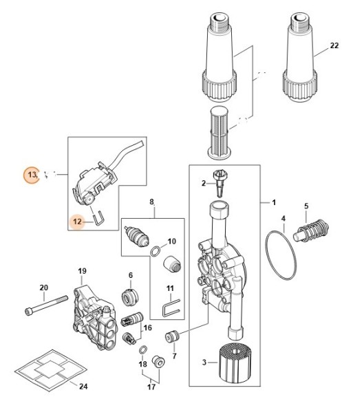 Вимикач STIHL 49514300510
