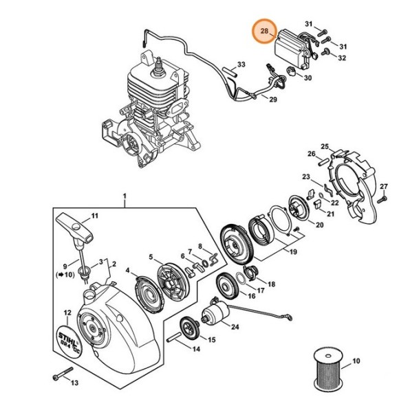 Электронный модуль (42444301400)