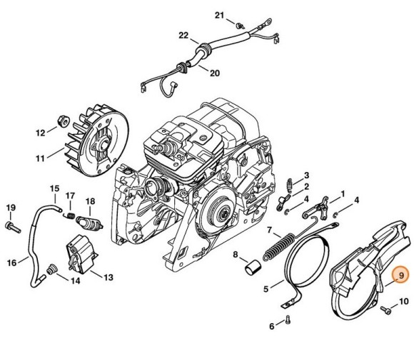 Кришка STIHL 11350211103