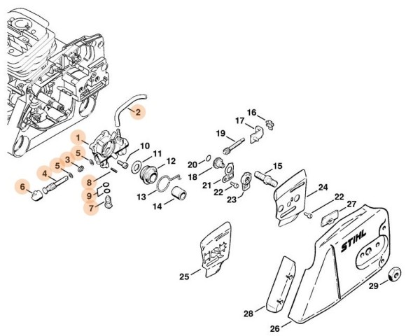 Масляный насос (11256403201)