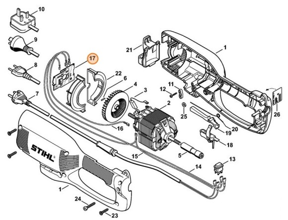Модуль электронной системы (64404301401)