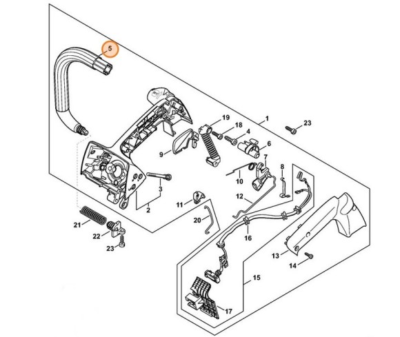 Трубчата рукоятка STIHL 11377911700