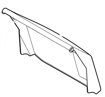 Заслінка STIHL WB417002700 Заслінка STIHL WB417002700