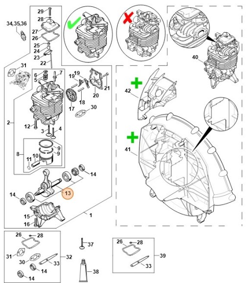 Коленвал (42820300404)