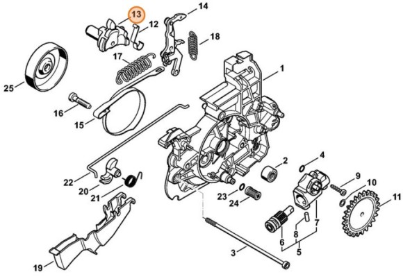 Поводок STIHL 12081623202