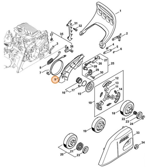 Кришка STIHL 11390211100