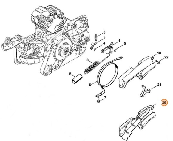 Кришка STIHL 11400211100