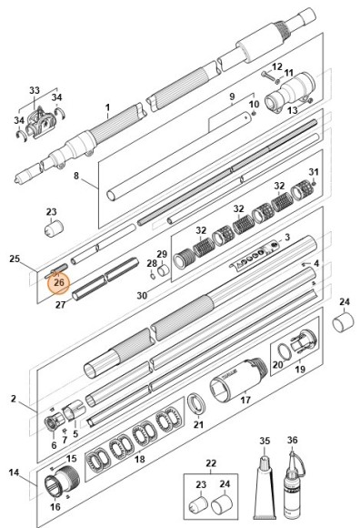 Поводок STIHL 41827403503