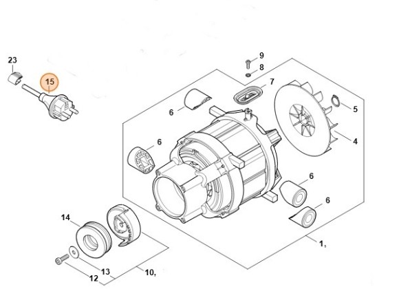 Кабель питания (49504402000)