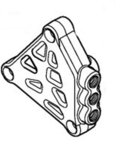 Клапанний блок STIHL 47437011201 Клапанний блок STIHL 47437011201