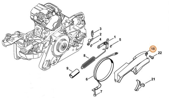 Кришка STIHL 11400211105