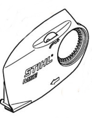 Кришка ланцюгової зірочки STIHL 12096401702