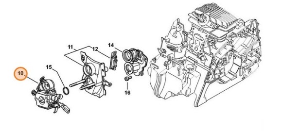 C1Q-S119D карбюратор (11391200601)