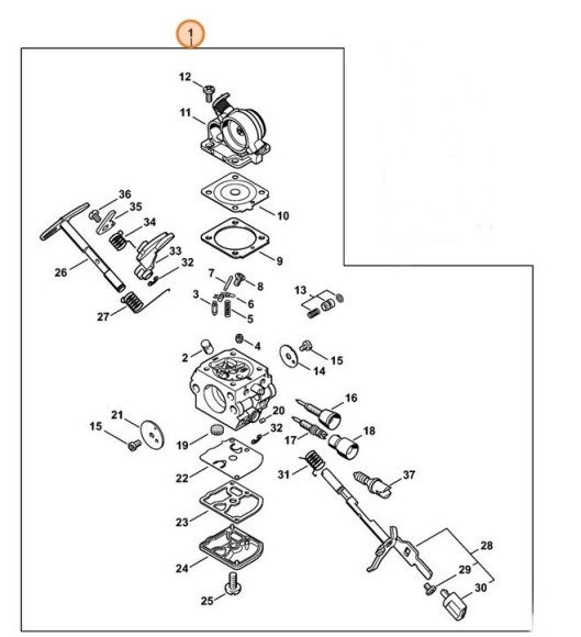 C1Q-S121D карбюратор (11391200605)