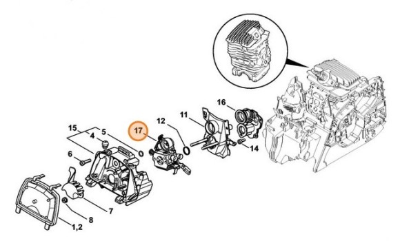 C1Q-S121D карбюратор (11391200605)