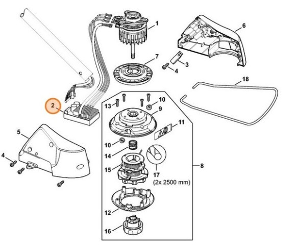 Электронный модуль (48524301401)