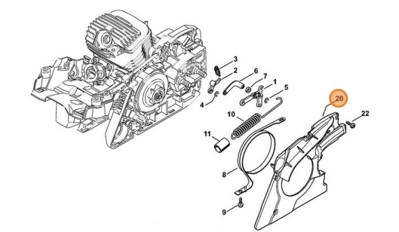 Кришка STIHL 11410211101