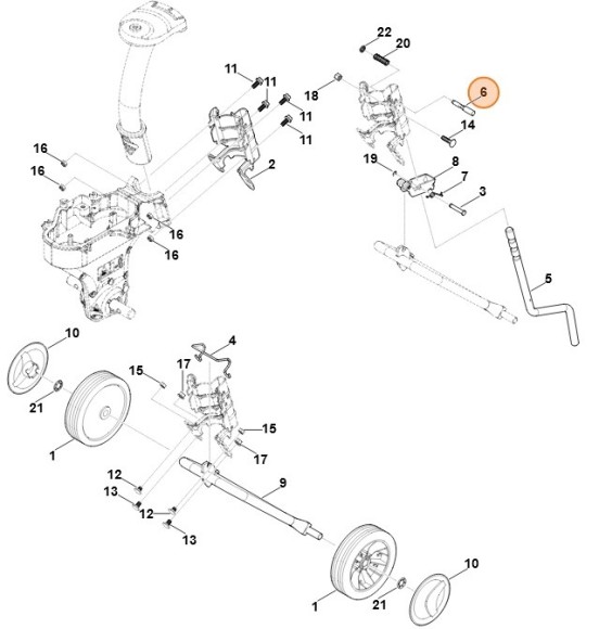 Палець STIHL 62417162000