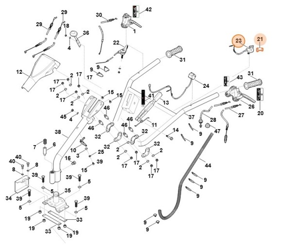 Вимикач STIHL 62514300201