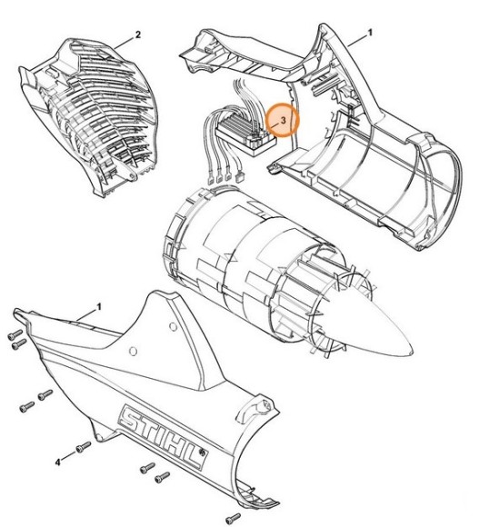 Электронный модуль (48534301400)