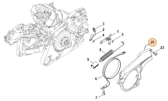 Кришка STIHL 11410211130