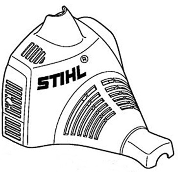 Кожух STIHL 41400840905