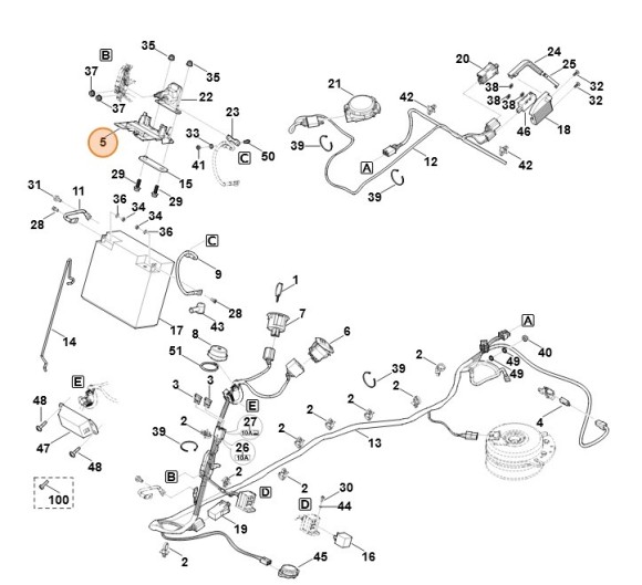 Тримач STIHL 61404032301