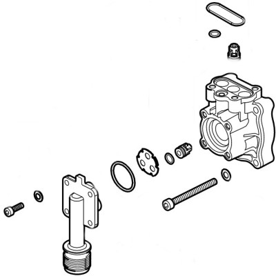 Клапанний блок STIHL RE027004610 Клапанний блок STIHL RE027004610