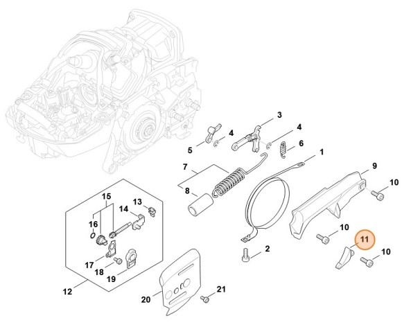 Фланець STIHL 11420211101