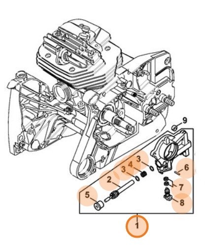 Масляный насос (11446403200)