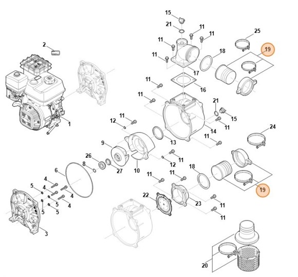 Набор соединительных элементов (VB050071900)