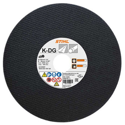 Диск абразивний STIHL AG, діам. 350мм (08350307001) Диск абразивний STIHL AG, діам. 350мм (08350307001)