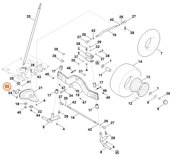 Тримач STIHL 61657036900