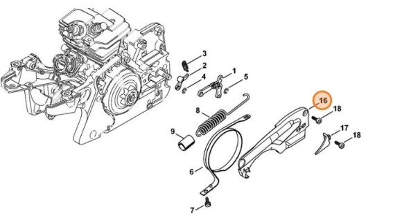 Кришка STIHL 11430211100