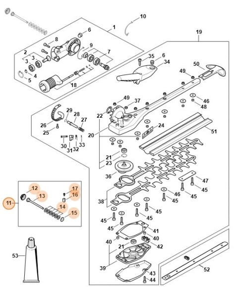 Набор креплений (42430071300)