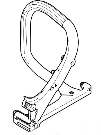 Трубчата рукоятка STIHL 11487911704 Трубчата рукоятка STIHL 11487911704