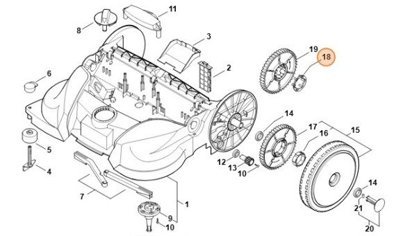 Поводок STIHL 48607321301