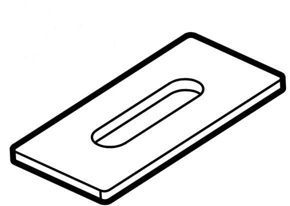 Крепежная пластина (62907042800)