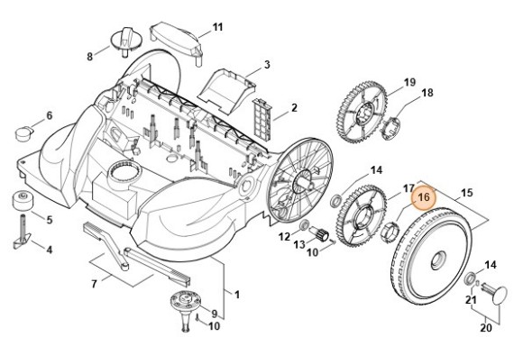 Поводок STIHL 48607321304