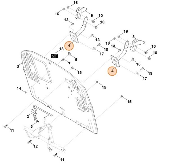 Тримач STIHL 61707006801
