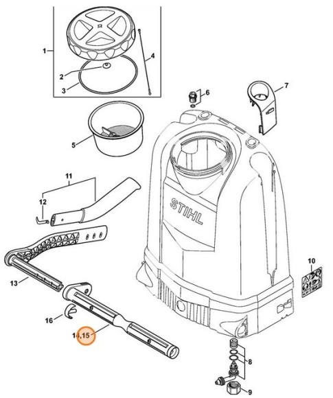 Вал STIHL 42557633500
