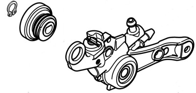 Масляный насос (MA016403201)