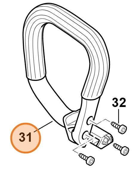 Трубчата рукоятка STIHL 12547911700